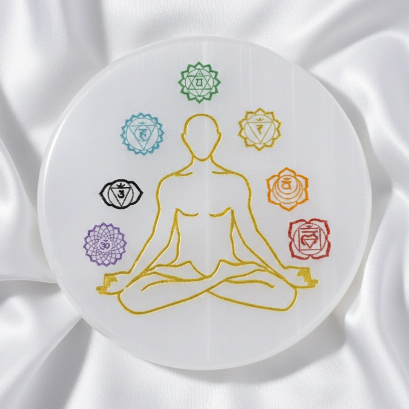 Selenite Plate Selenite Plate